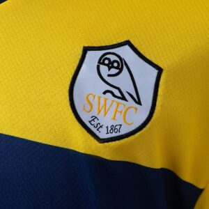 Sheffield Wednesday 1999 Away Retro Jersey – Replica Football Soccer Shirt – S–4