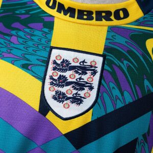 England 1995 Goalkeeper Long-Sleeve Retro Jersey – Replica Football Soccer Shirt