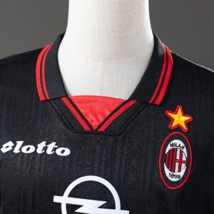AC Milan 97_98 Second Away Retro Jersey – Replica Football Soccer Shirt
