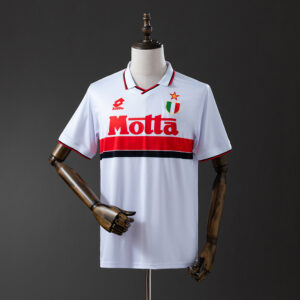 Retro 93_94 AC Milan Away Jersey – Replica Football Soccer Shirt – S–XXL