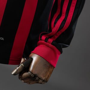 Retro Long Sleeve AC Milan 09_10 Home Jersey – Replica Football Soccer Shirt – S
