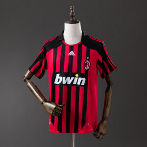 Retro AC Milan 07_08 Home Jersey – Replica Football Soccer Shirt – S–XXL