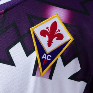 Fiorentina 92_93 Away Long Sleeve Retro Jersey – Replica Football Soccer Shirt –