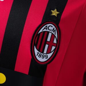 Retro Long Sleeve AC Milan 07_08 Home Jersey – Replica Football Soccer Shirt – S