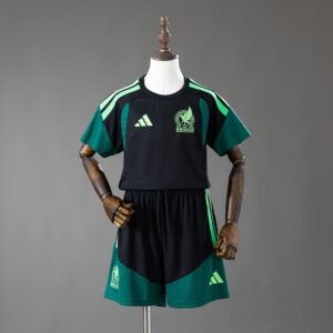 Mexico 2026 Player Version Training Kids Kit Jersey - Black – Replica Football S