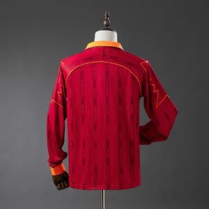 Retro Long Sleeve Roma 99_00 Home Jersey – Replica Football Soccer Shirt – S–XXL
