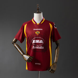 Retro Roma 97_98 Home Jersey – Replica Football Soccer Shirt – S–XXL