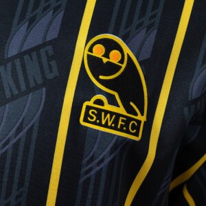 Sheffield Wednesday 93_95 Away Retro Jersey – Replica Football Soccer Shirt – S–