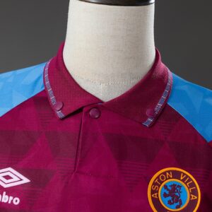 Aston Villa 1998 Home Stadium Retro Jersey – Replica Football Soccer Shirt – S–X