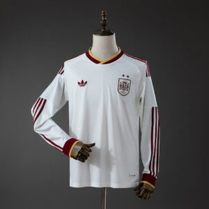 Spain 2026 Away 2-Star Champion Long Sleeve Jersey | Spain Football Jersey Yupoo