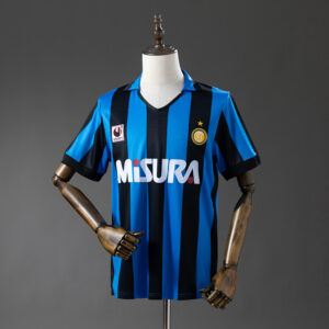 Retro Inter Milan 90_91 Home Jersey – Replica Football Soccer Shirt – S–XXL