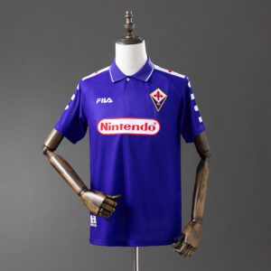 Fiorentina 1998 Home Retro Jersey – Replica Football Soccer Shirt – S–XXL