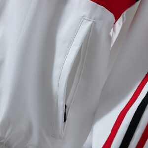 AC Milan Windbreaker White – Replica Football Soccer Windbreaker – S–XXL