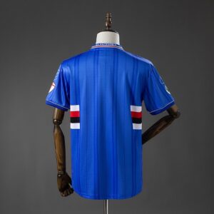 Retro Sampdoria 00_01 Home Jersey – Replica Football Soccer Shirt – S–XXL