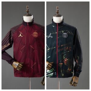 PSG X JORDAN 26_27 Reversible Anthem Jacket Windbreaker – Replica Football Socce