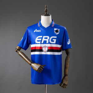 Retro Sampdoria 03_04 Home Jersey – Replica Football Soccer Shirt – S–XXL
