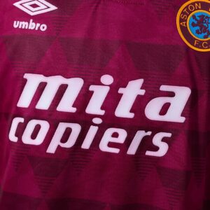 Aston Villa 1998 Home Stadium Retro Jersey – Replica Football Soccer Shirt – S–X
