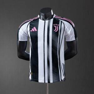 Juventus 25/26 Home Player Version Jersey – Replica Football Soccer Shirt – S–XX