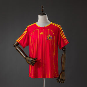 Spain 2006 Home Retro Jersey – Replica Football Soccer Shirt – S–XXL