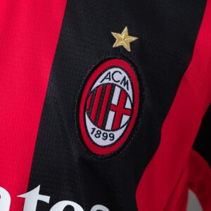 AC Milan 26_27 Home Kids Kit Jersey – Replica Football Soccer Shirt – Size 16-28