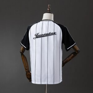 Juv 25_26 US Pack Full-Button Baseball Jersey White – Replica Football Soccer Sh