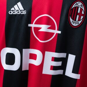 Retro AC Milan 00_02 Home Jersey – Replica Football Soccer Shirt – S–XXL