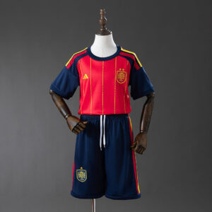 Spain 2026 Home 2-Star Champion Kids Football Kit Jersey | Spain Football Jersey