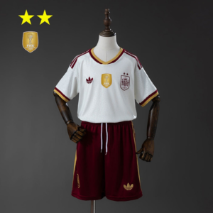 Spain 2026 Away 2-Star Champion Kids Football Kit Jersey | Spain Football Jersey