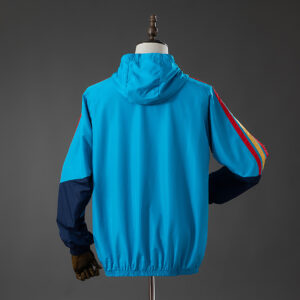 Spain 2026 All Weather Jacket Windbreaker - Blue – Replica Football Soccer Shirt