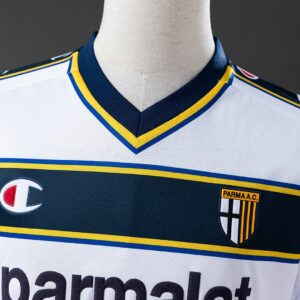 Parma Calcio 02_03 Away Long Sleeve Retro Jersey – Replica Football Soccer Shirt