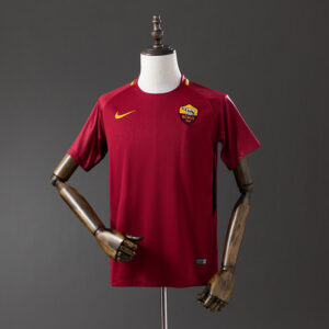 Retro Roma 17_18 Home Jersey – Replica Football Soccer Shirt – S–XXL