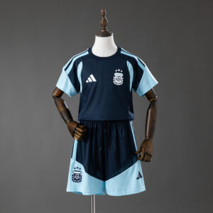 Argentina 2026 Player Version Training Kids Kit Jersey - Blue Size 16-28 – Repli