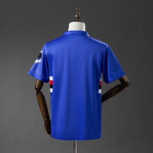 Retro Sampdoria 94_95 Home Jersey – Replica Football Soccer Shirt – S–XXL