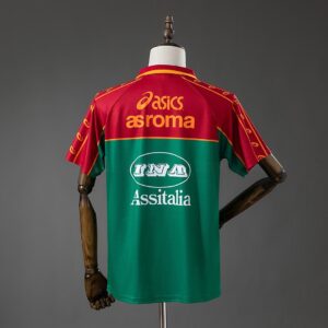 Roma 95_96 Retro Training Jersey – Replica Football Soccer Shirt – S–XXL
