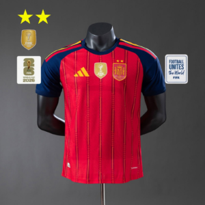 Spain 2026 Home 2-Star Champion Player Version Jersey | Spain Football Jersey Yu