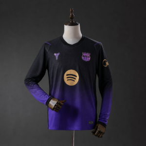 Barcelona x Kobe Bryant 26_27 Away Long Sleeved Jersey – Replica Football Soccer