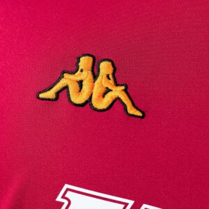 Retro Long Sleeve Roma 00_01 Home Jersey – Replica Football Soccer Shirt – S–XXL