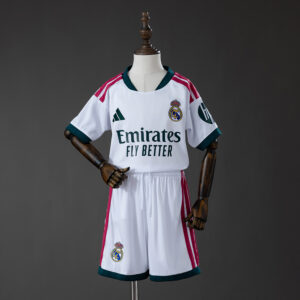 Real Madrid 26_27 Home Kids Kit Jersey – Replica Football Soccer Kit – Size 16–2