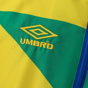 Brazil 92_94 Track Jacket Retro Windbreaker – Replica Football Soccer Shirt – S–