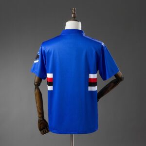 Retro Sampdoria 93_94 Home Jersey – Replica Football Soccer Shirt – S–XXL
