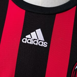 Retro Long Sleeve AC Milan 08_09 Home Jersey – Replica Football Soccer Shirt – S