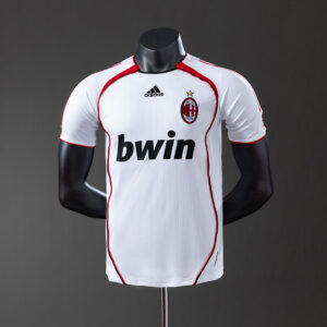 AC Milan 06_07 Away Player Version Retro Jersey – Replica Football Soccer Shirt