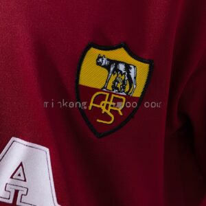 Retro Roma 98_99 Home Kids Kit Jersey – Replica Football Soccer Kit – Size 16–28