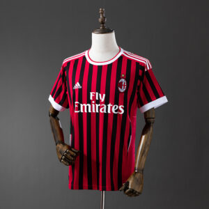 Retro 11_12 AC Milan Home Jersey – Replica Football Soccer Shirt – S–4XL