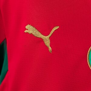 Morocco 2026 Home Kids Kit Jersey – Replica Football Soccer Shirt – Size 16-28