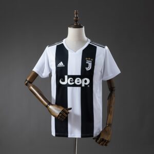 Juv 18_19 Home Retro Jersey – Replica Football Soccer Shirt – S–XXL