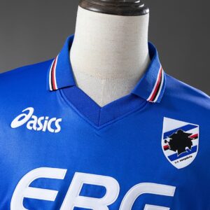 Retro Sampdoria 03_04 Home Jersey – Replica Football Soccer Shirt – S–XXL