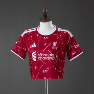 LFC 26_27 Home Women's Crop Jersey – Replica Football Soccer Shirt – S–XXL