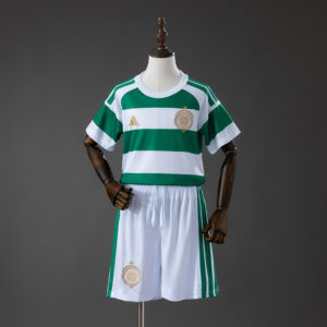 Celtic 26_27 Home Kids Kit Jersey – Replica Football Soccer Shirt – Size 16-28