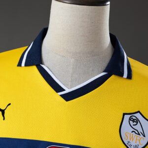 Sheffield Wednesday 1999 Away Retro Jersey – Replica Football Soccer Shirt – S–4